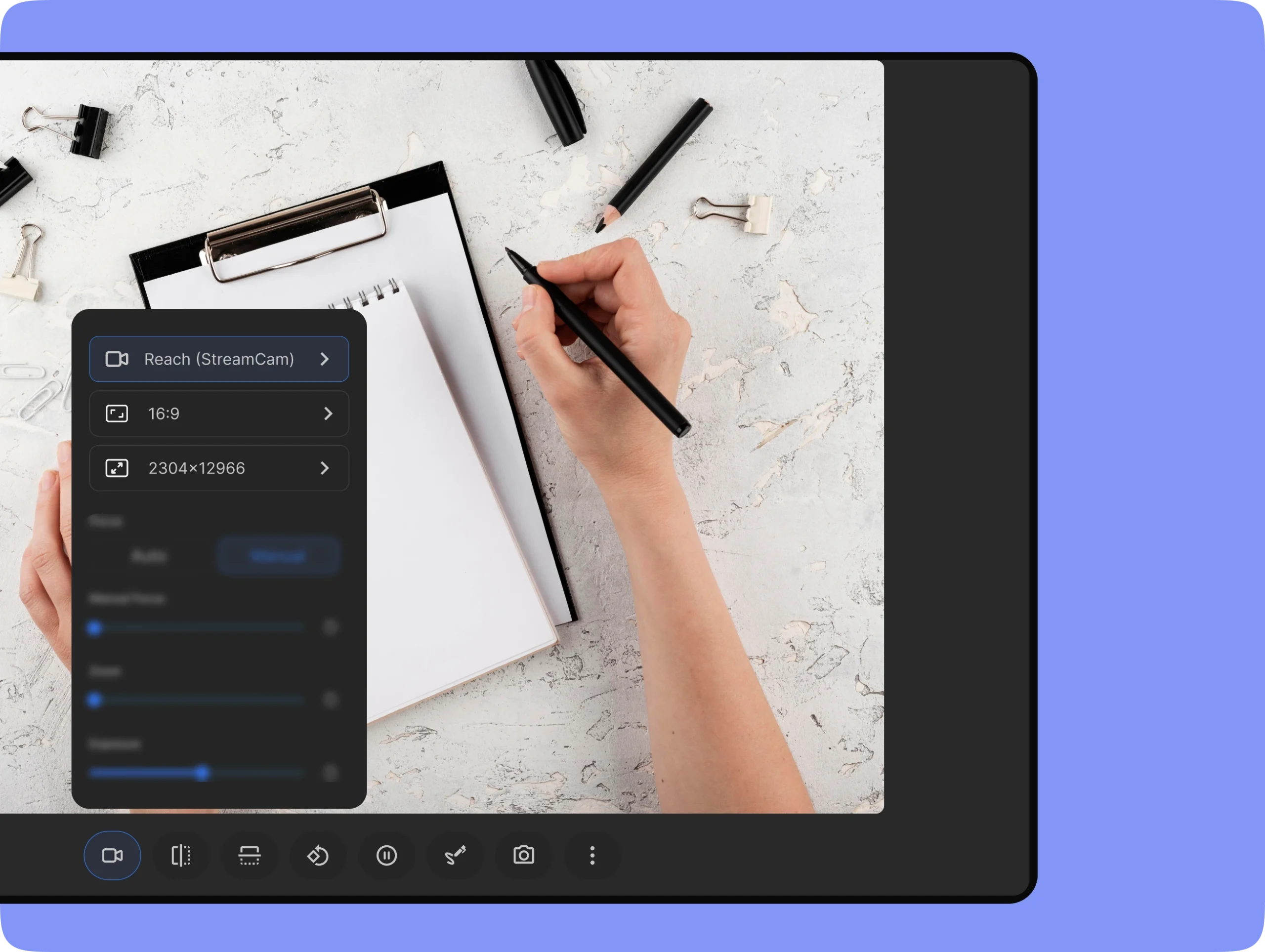 Camera UI