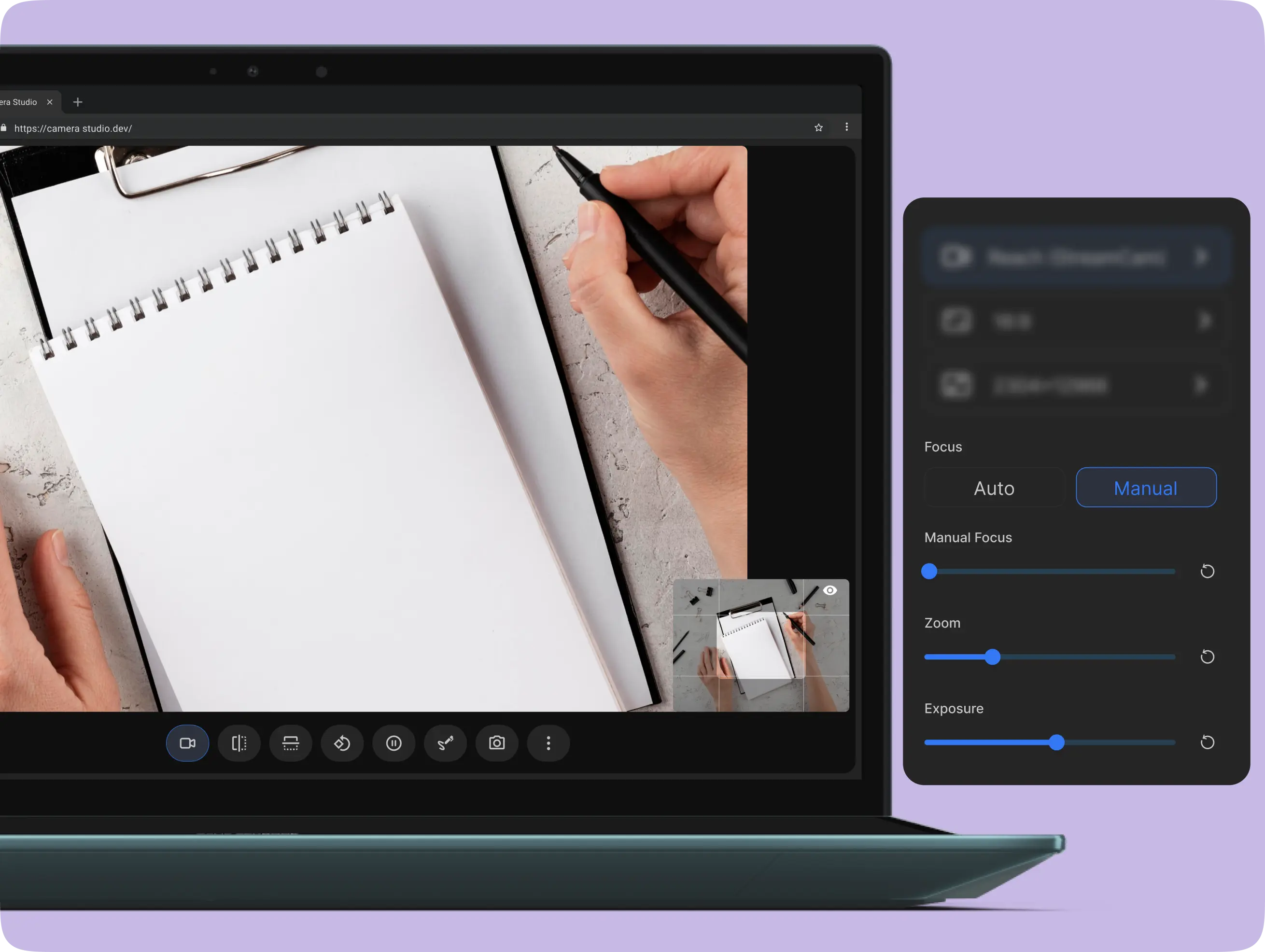 Camera UI