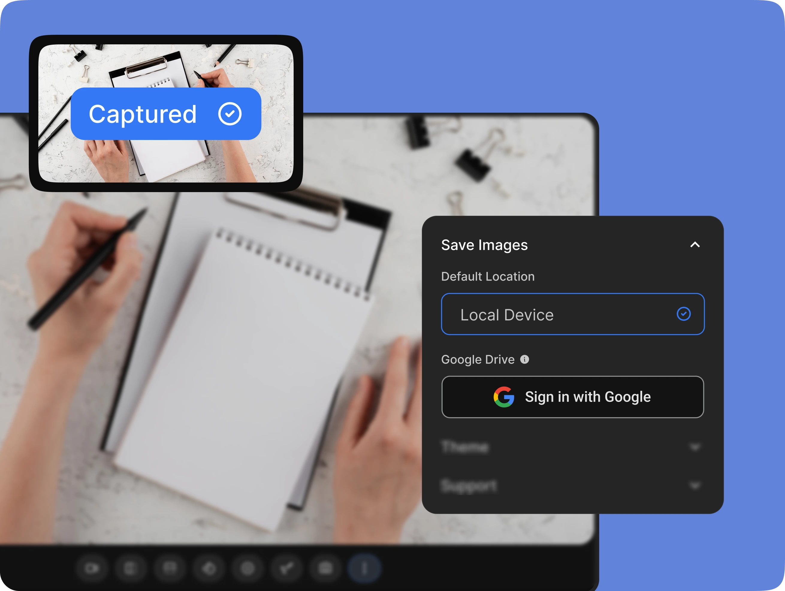 Camera UI